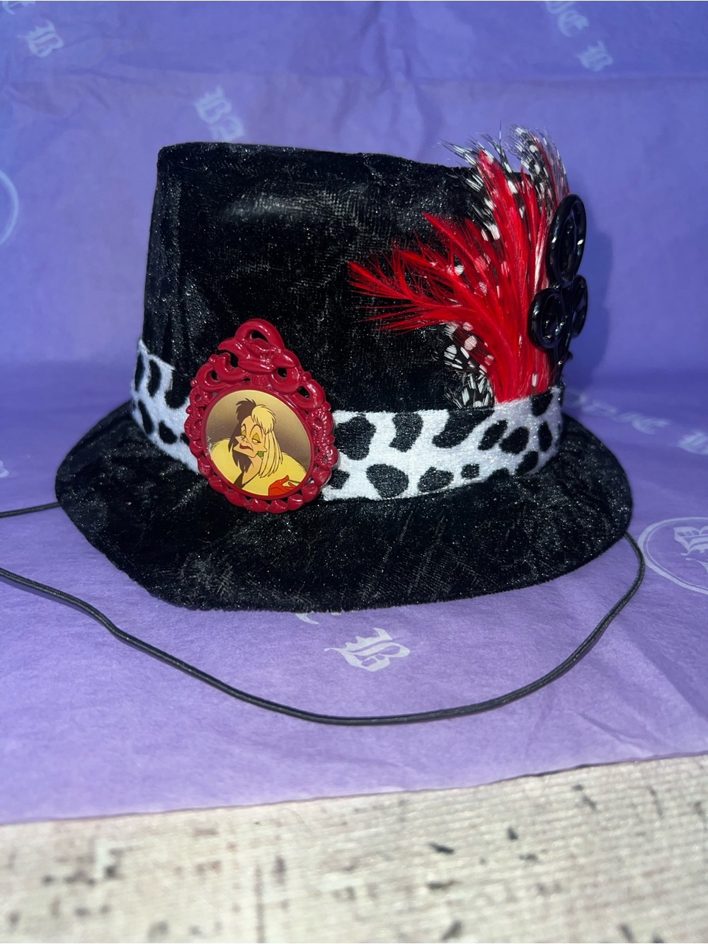 Disney Parks - Cruella de Vil top hat